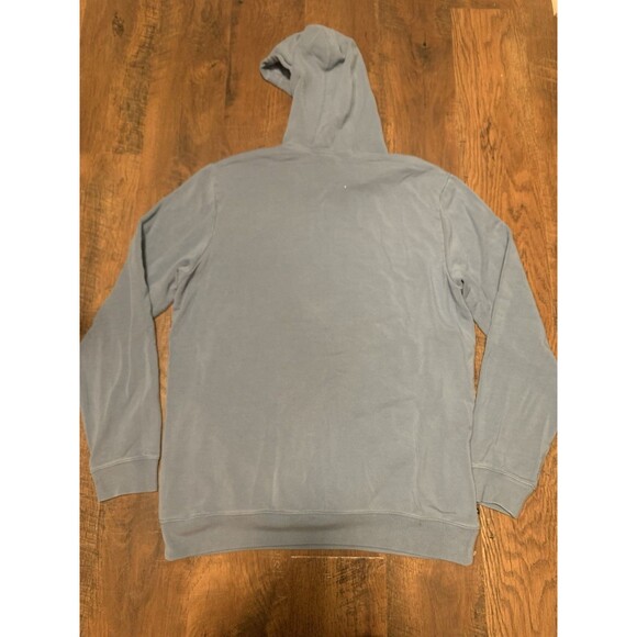 Travis Mathew Golf Cloud Hoodie Pullover Sweatshirt Large Mens Blue Stretch - Picture 3 of 3